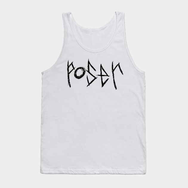 Poser W Tank Top by no_shmel